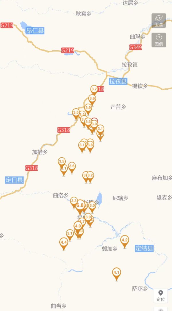 正规炒股配资 截至今日12时定日6.8级地震共记录到余震1161次，3.0级及以上余震33次